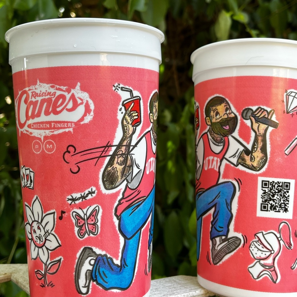 Canes Post Malone #4 Cup